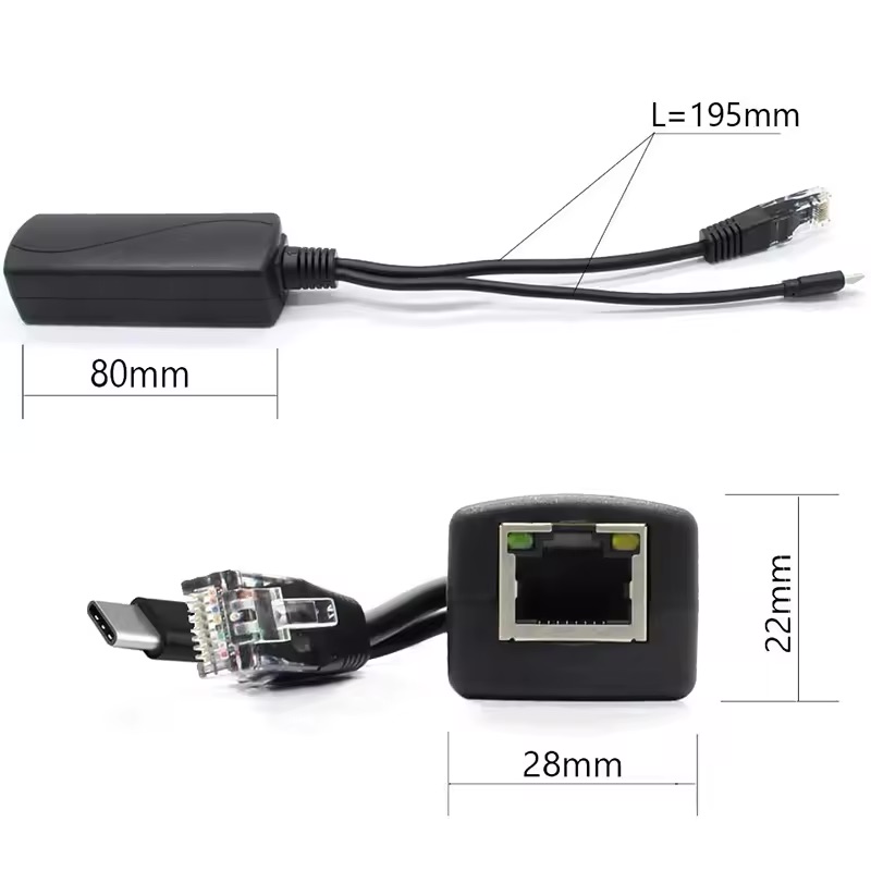 PoE Splitter – 5V Power for IP Devices - Image 3